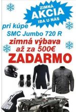 Štvorkolka Smc jumbo 720R - pozor zimna akcia